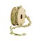 Juvale Burlap Leaf Ribbon - Jungle, Safari & Fairy Party, Enchanted Forest Decor, Vines for Crafts (4 Rolls, 65.6 Ft Total)